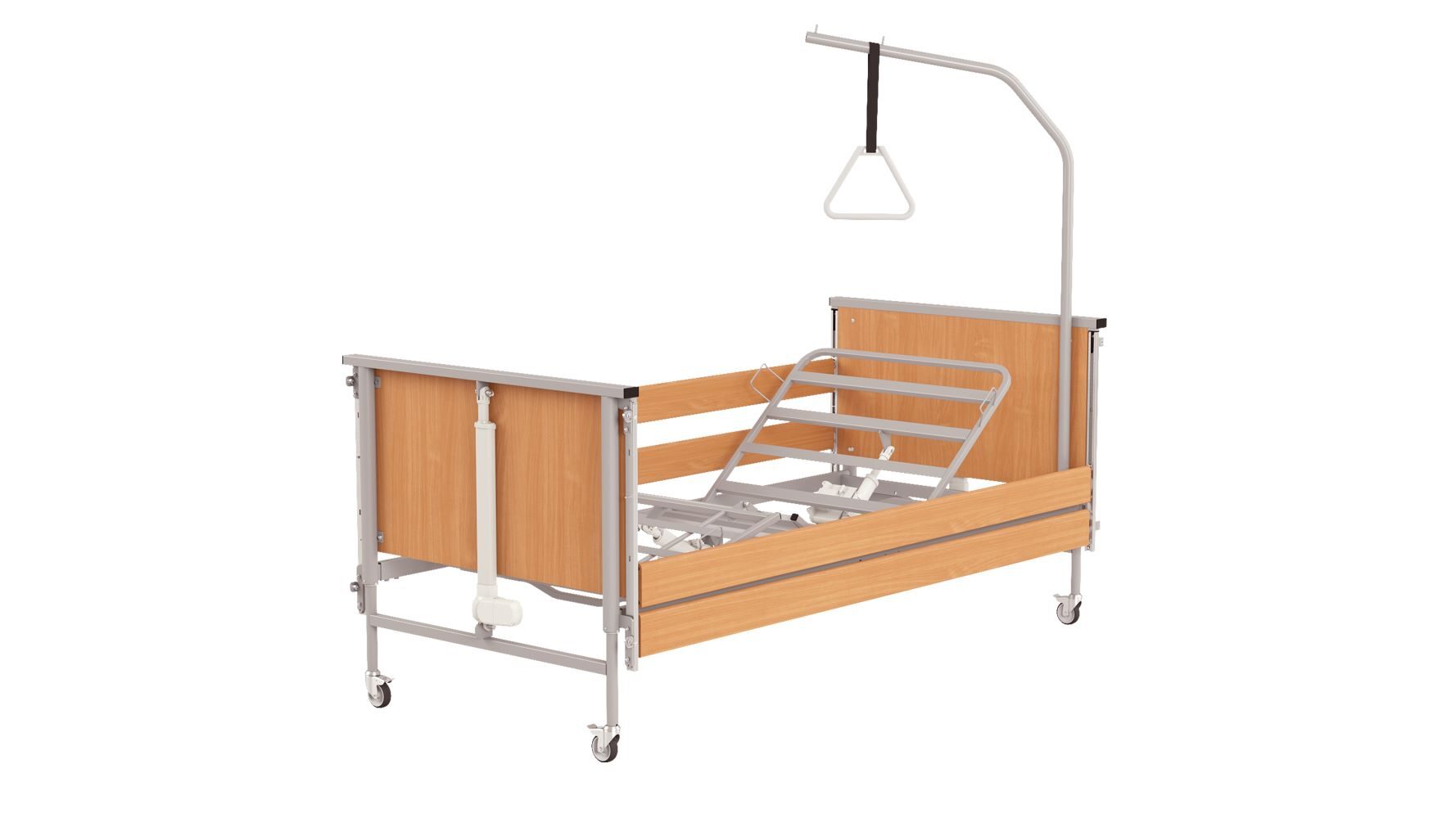 Pat electric medical pentru pacienti/bolnavi, cadrul metalic, 212 x 102 cm, Timago