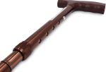 Baston ortopedic pliabil, aluminiu, reglabil, 82-92 cm, bronz, PEPE - imagine 4
