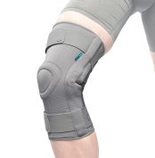 Orteza pentru genunchi suport rotula si ligamente cu atele laterale dure, Extra Orthoteh marime XS