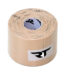 Banda kinesiologica premium REA Tape 5cm x 5m cu extra adeziv pentru reducerea ridurilor culoare beige