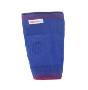 Orteza genunchi cu suport rotula pentru copii, material textil, albastra, marimea M, ThermoCy