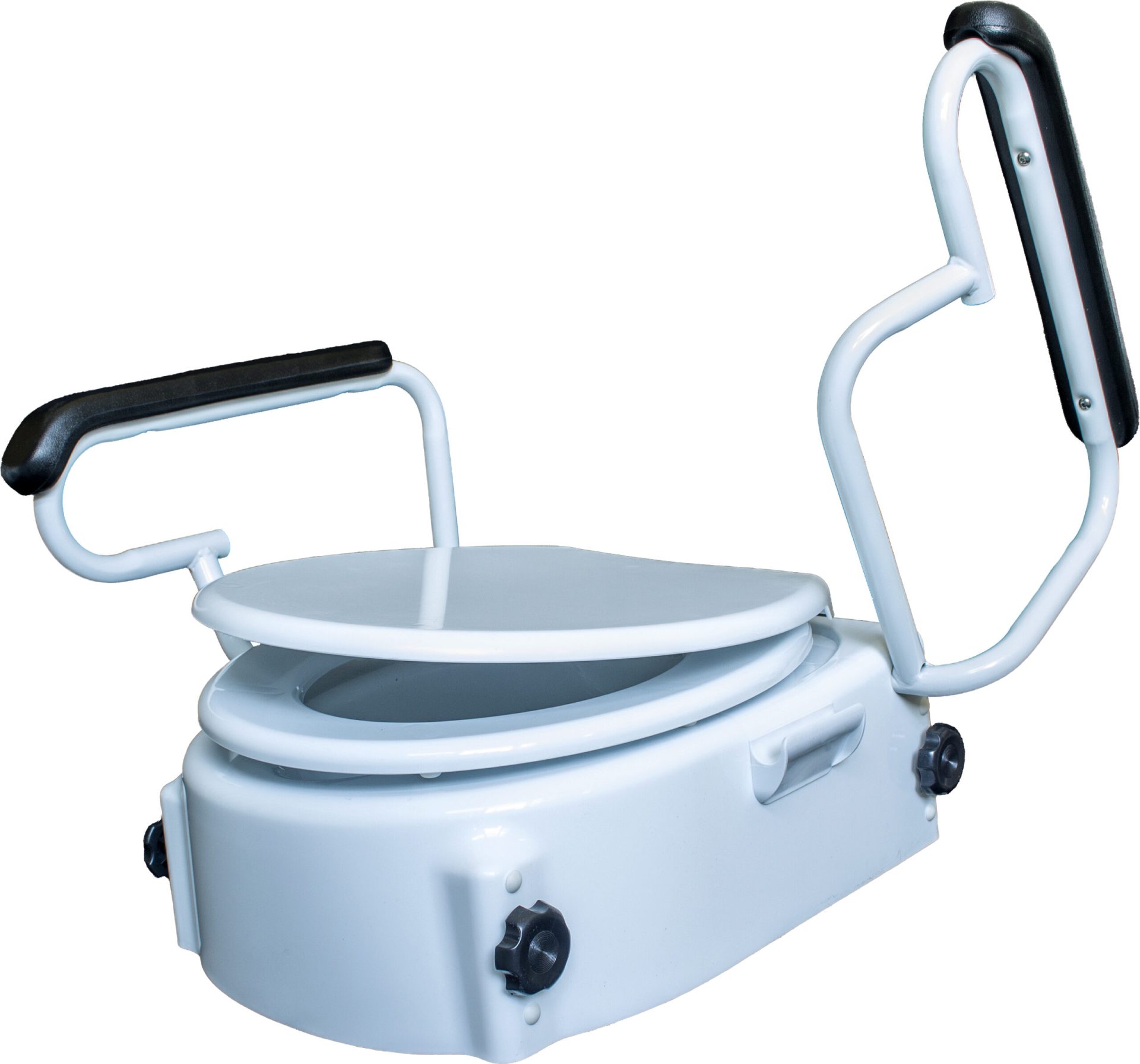 Inaltator toaleta alb cu capac si manere 16.5 cm ANTAR AT51204