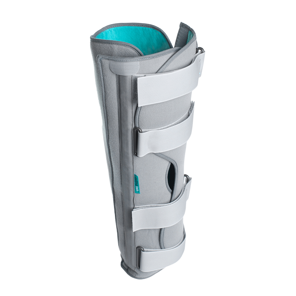 Orteza fixa pentru sustinere genunchi marime universala, gri, Orthoteh